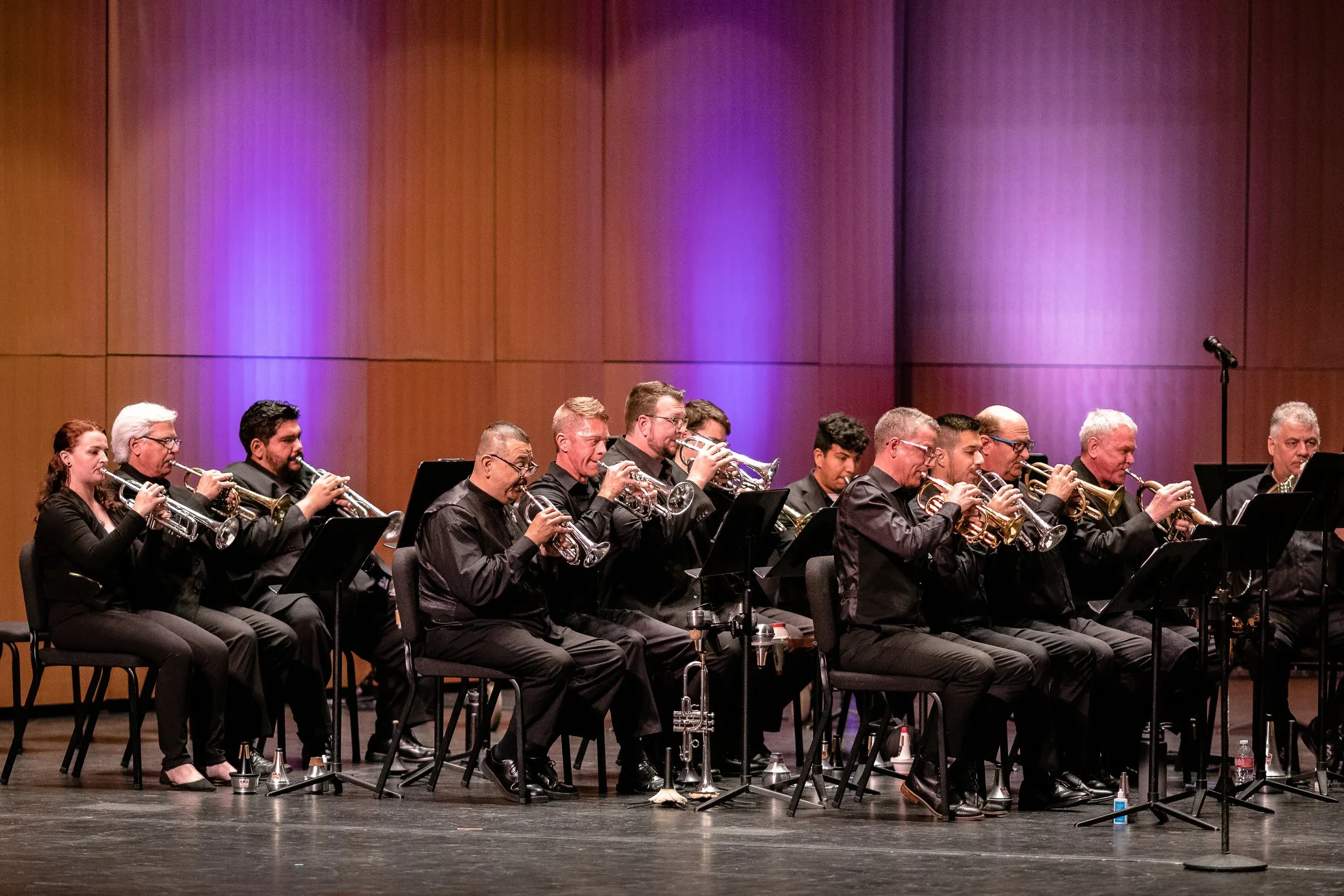 Salt River Brass cornet section