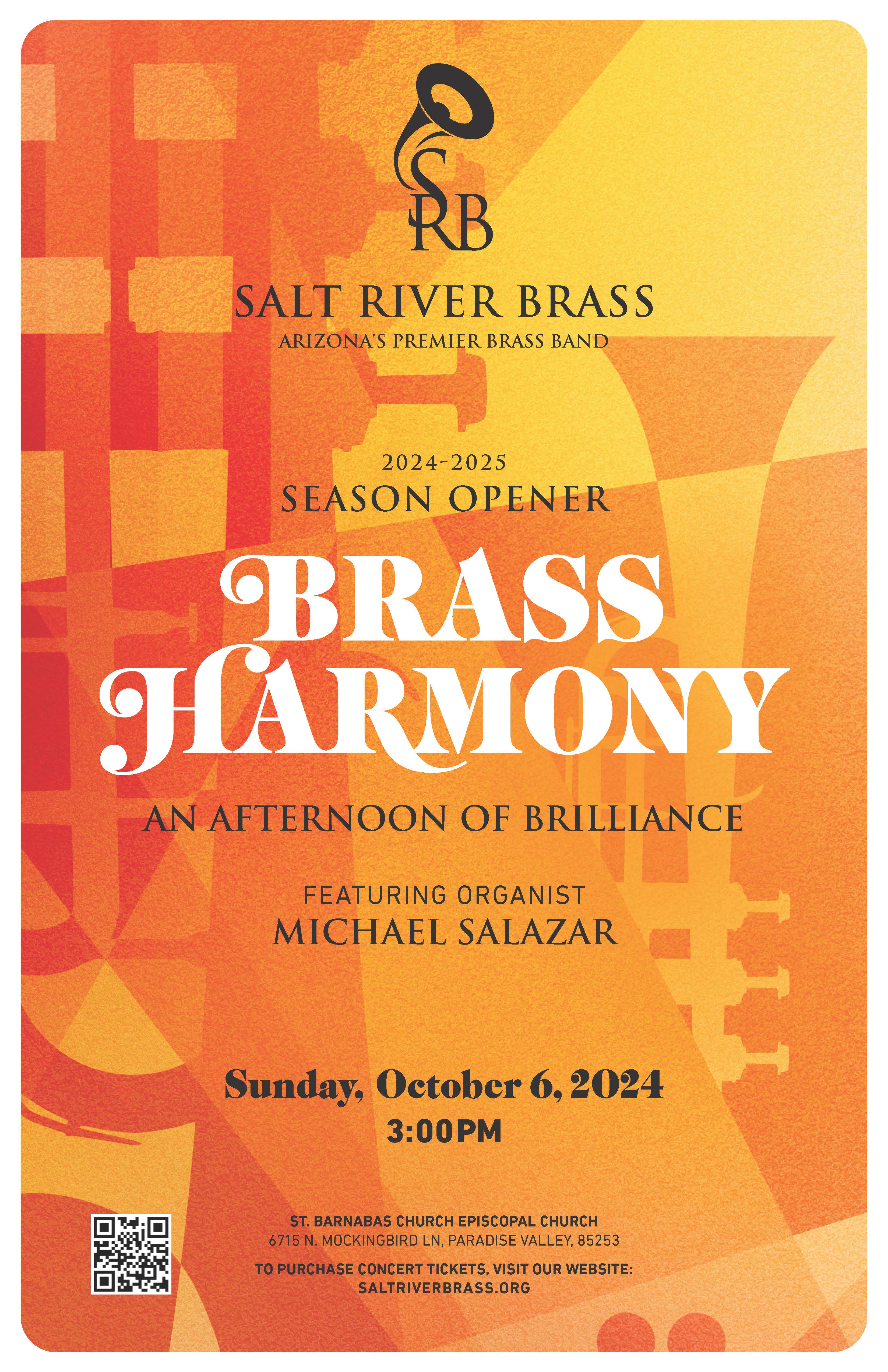 Brass Harmony concert poster