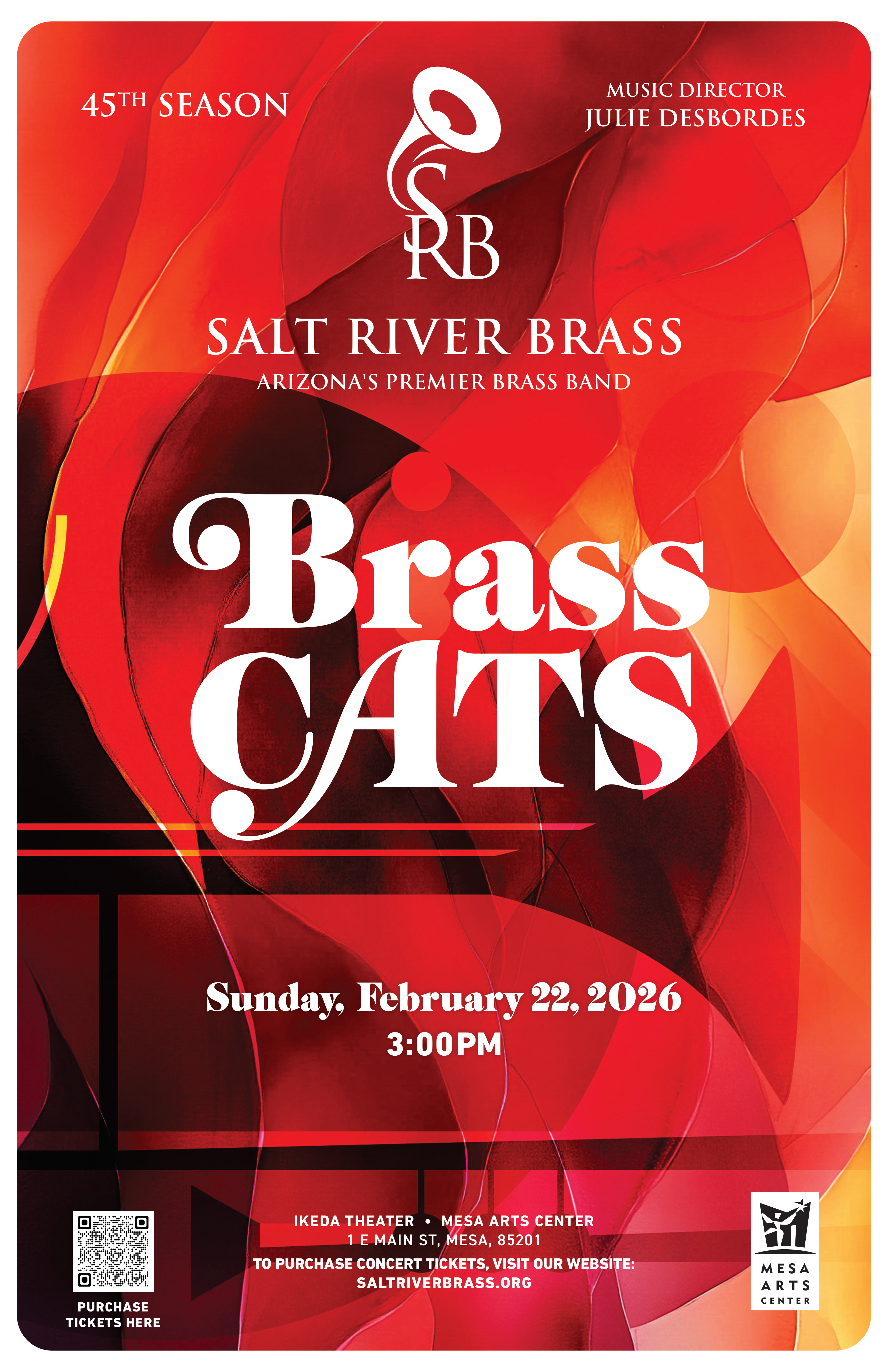Brass Cats concert poster